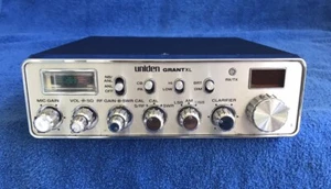 Uniden Grant XL 40 Ch AM SSB Mobile CB Radio Made In Philippines CLEAN WORKS - Zdjęcie 1 z 18