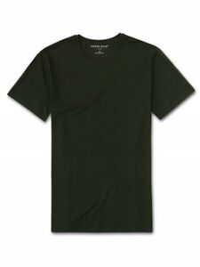 Derek Rose Hombres Camiseta de Basilea de Cuello Redondo Denim