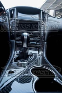 2017 2018 2019 2020 2021 REAL CARBON FIBER DASH TRIM KIT FOR INFINITI Q50 Q50s - Bild 1 von 11