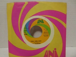 45RPM Neil Diamond Song Sung Blue / Gitchy Goomy 1972 Pop Rock Uni Records NM - Picture 1 of 5