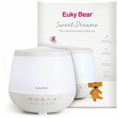 Euky Bear Sweet Dreams Sleep Aid - Diffuser And Nightlight - Soothing For Babies • 59$