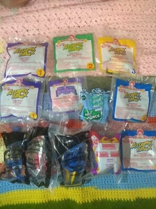 12 Sealed McDONALD'S POWER RANGERS Happy Meal Toys attack pack marvel Mip - Picture 1 of 10