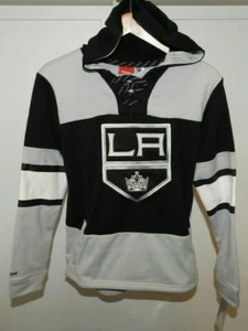 NHL Los Angeles Kings Embroidered and Stitched Hooded Sweatshirt Youth New $70 - Picture 1 of 1
