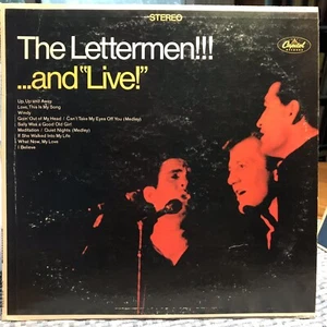 THE LETTERMEN AND LIVE STEREO LP ST 2758 - Imagen 1 de 4
