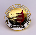 The Leukemia & Lymphoma Society Champion Enamel Pin - Lapel, Hat - Fight Cancer!