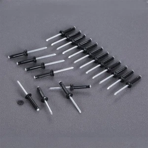 20Pcs Kayak Tri-Bulb Rivets Tri Grip Rivet Boat Canoe w 20Pcs Waterproof O-rings - Picture 1 of 16