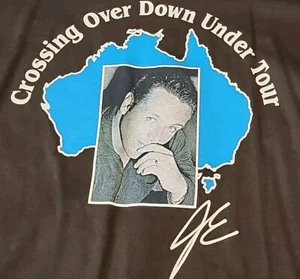Vintage John Edwards 2003 Tour Tee XL Crossing Over Down Under Y2K Gildan - Bild 1 von 16
