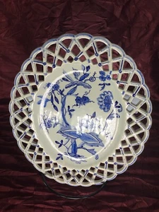 PLACAS CARVALHINHO PORTUGAL ANTIGUAS OVALADAS DE TEJIDO ABIERTO FIRMADAS Y NUMERADAS - Imagen 1 de 12