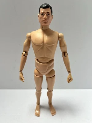 1964 GI Joe 12” boneco de ação patente pendente cabelo escuro cicatriz facial - Imagem 1 de 4