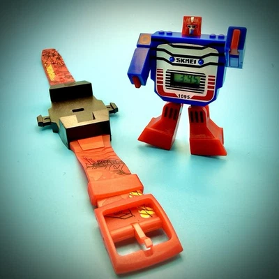 Digital Transformer Robot Sport Watch Kids  NEW Transforming Toy Figure - Image 1 of 4