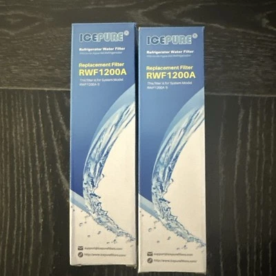 Icepure RWF1200A Refrigerator Water Filters For LG & Kenmore - New - Image 1 of 4