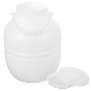 Tanque de almacenamiento de plástico frasco de fermentación hermético frascos para el hogar decapado encurtido - Imagen 1 de 12