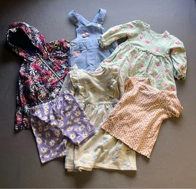 Pacchetto vestiti bambina 12-18 mesi vestito vestito camicia giacca - Immagine 1 di 4