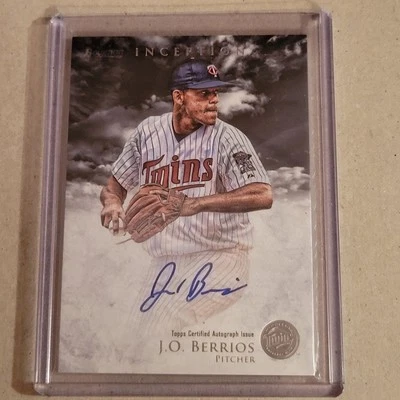2013 Bowman Inception Jose "J.O." Berrios RC Auto Toronto Blue Jays - Image 1 of 2