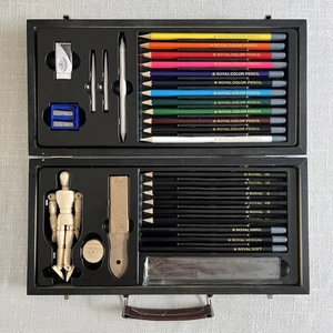 Royal & Langnickel Coloured Pencil Art Set - Picture 1 of 12