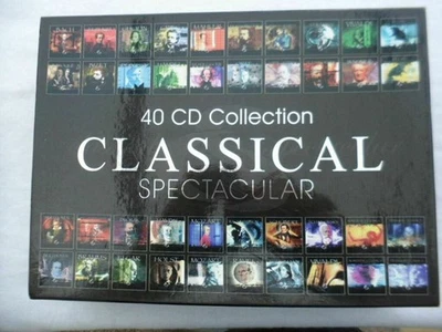 40 CD COLLECTION CLASSICAL SPECTACULAR - never played - Image 1 of 4