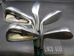 Set of 6x Yamaha Inpres X Classic Forged Irons 6-PW Regular Graphite Shafts - Picture 1 of 6