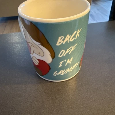 Disney Mug Grumpy Theme 3.5" Depth Never Used Dishwasher/micro Safe - Image 1 of 4