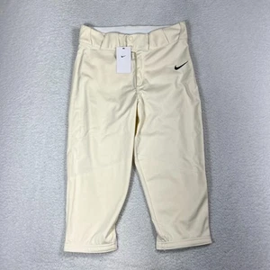 Nike Team Engineered Baseball Pants Men's Med (31x20.5) Beige BQ5400-120 NWT - Picture 1 of 8