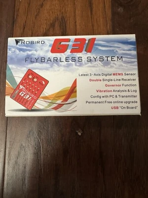 Sistema Flybarless de precisión de 3 ejes Robird G31 Foto 1 de 4