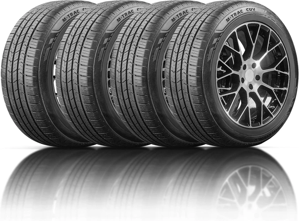 Set of 4 Mastertrack M-TRAC CUV 245/55R19 103V Radial Crossover CUV/SUV Tires - Image 1 of 4