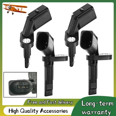 4Pcs Front Rear & Left Right ABS Wheel Speed Sensor For AUDI A4 A5 A6 A8 R8 Foto 1 de 4