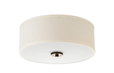 Progress Lighting Inspire Collection 13 in. 2-Light Antique Bronze Ceiling Light - Image 1 of 4