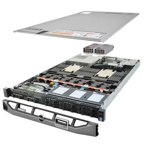 Dell PowerEdge R630 Server 2x E5-2697Av4 2.60Ghz 32-Core 64GB RAM 8x Caddies - Picture 1 of 5