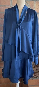 Parker Women’s Shirt Dress Poseidon Color Size Large - Picture 1 of 11