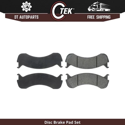 Для 1999-2008 Kenworth T300 | Центрические дисковые тормозные колодки | Полуметаллические - Изображение 1 из 4