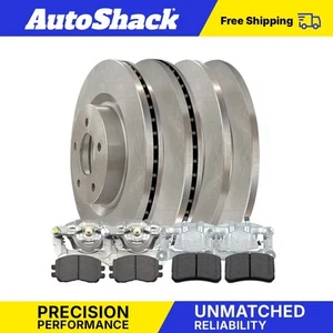 Front Rear Brake Rotors Ceramic Pads Calipers for Mitsubishi Outlander V6 - Picture 1 of 7