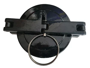 Morrison Bros 405C--0100 side seal cap, black, 4" - Picture 1 of 1