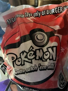 Pokémon Mystery Burger King Toy - Old Stock-unopened In Bag - Picture 1 of 2