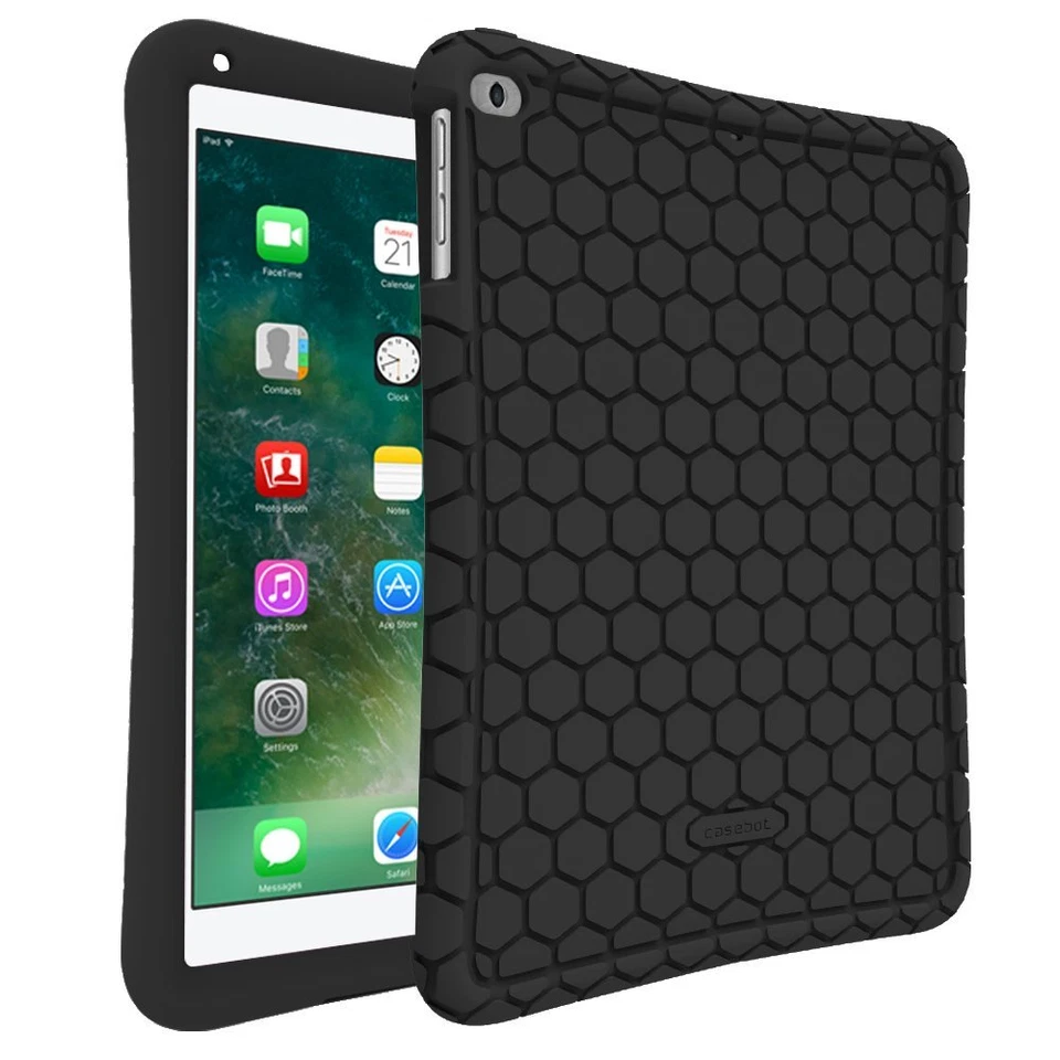 Funda de silicona a prueba de golpes para iPad 6ta generación 9,7" 2018/5ta generación 9,7" 2017 Foto 1 de 4
