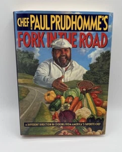 Chef Paul Prudhomme's Fork in the Road Cookbook Recipes Book Cooking Hardcover - Bild 1 von 5