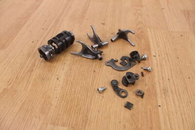 Yamaha YZ250F 2008 tambor de cambio y horquillas Foto 1 de 4