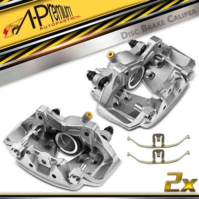 2x Pinzas de freno A-Premium con soporte delantero para Mercedes-Benz C350 CLS400 E400 Foto 1 de 4