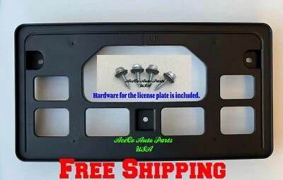 For 15-17 ACURA TLX 2015-2017 Front Bumper License Plate Frame Bracket Holder Foto 1 de 4