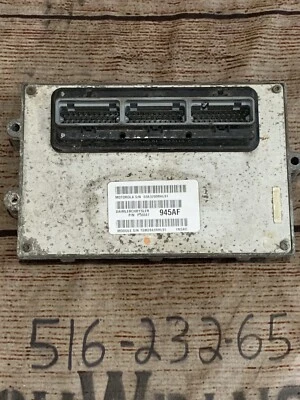 Jeep Wrangler TJ 2002 4,0 M/T ECU ECM PCM MÓDULO DE CONTROL DEL MOTOR P56041945AF fabricante original Foto 1 de 4