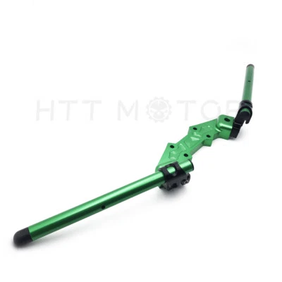 Placa adaptadora de clip CNC y kit de manillar de 22 mm para Kawasaki Z800 2013-2018 VERDE Foto 1 de 4