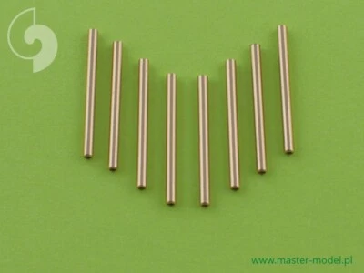 MASTER  MODEL AM-48-002 - P-47 THUNDEBOLT .50 BROWING M2 BARRELS - 1/48 BRASS - Immagine 1 di 4