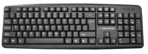 5901299941478 Esperanza EK134 keyboard USB Black Esperanza - Picture 1 of 4
