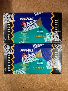 2 Box Lot 1994 Pinnacle Series 2 Baseball Hobby Box - Bild 1 von 1