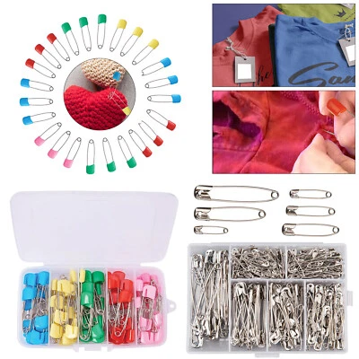 Bunt und Silber Sicherheitsnadeln für Handarbeiten Und Mode Zubehör Bekleidung - Bild 1 von 4