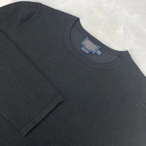 Suéter Pendleton para mujer negro liso mezcla de seda XL Petites - Imagen 1 de 5