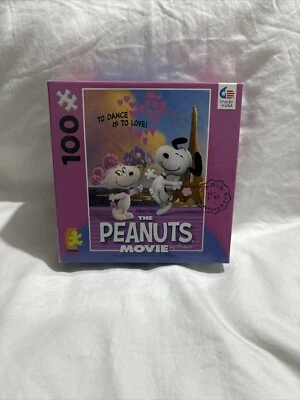CEACO 100 Pieces THE PEANUTS MOVIE 11''x15'' Jigsaw PUZZLE USA New Open Box - Image 1 of 4
