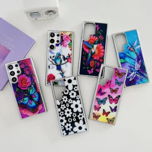 Phone Case Cover Plating For Samsung Galaxy S23 Ultra S22 A13 Ring Shockproof - Picture 1 of 12