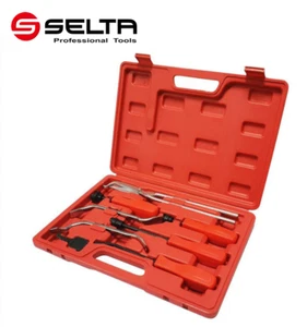 8pcs Brake Repairing Tool: Drum Brake Shoe Return Spring Removal Pliers Spoon - Picture 1 of 8