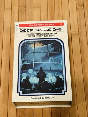 Tau Leader Games - Deep Space D-6 - Solitaire Game NEW - Image 1 of 4