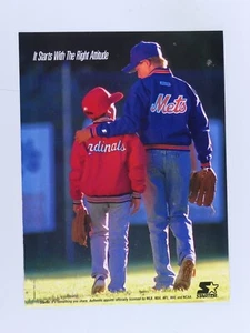 1999 Starter New York Mets & St Louis Cardinals Original Print Ad-8.5 x 11" - Bild 1 von 9